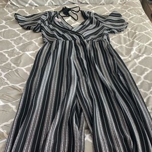 Black and White Pants Jumper